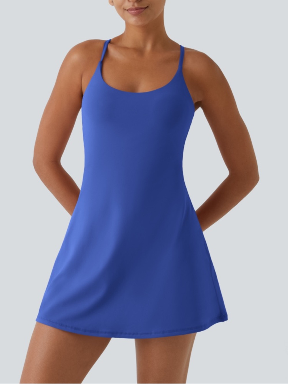 HALARA Scoop-Neck Sport Dress